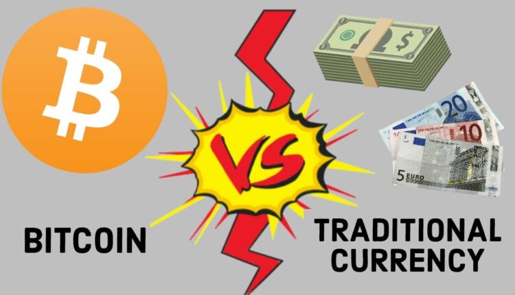 crypto vs traditional currency